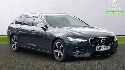 Used Volvo V90 R-Design 190 HP (139 kW) 2018 Grey Estate