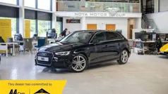 Black Used 2017 Audi A3 Sportback S-Line Hatchback | £10,949 (Fair price)