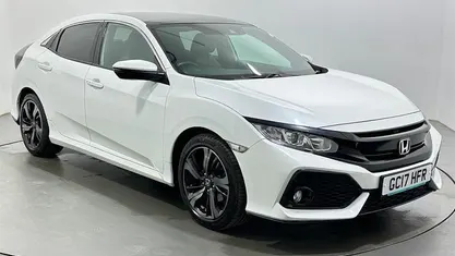 Used Honda Civic EX 129 HP (94 kW) 2017 White Hatchback