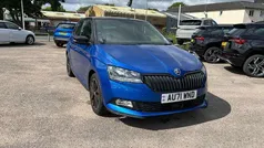 Blue Used 2021 Skoda Fabia Monte Carlo Hatchback | £12,890 (Fair price)