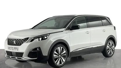 Used Peugeot 5008 GT-line 131 HP (96 kW) 2020 White SUV