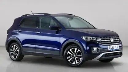 Used VW T-Cross United 116 HP (85 kW) 2020 Blue SUV