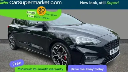 Second-hand Ford Focus ST-Line X 125 CP (91 kW) 2021 Negru Hatchback
