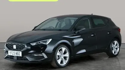 Used Seat Leon FR 150 HP (110 kW) 2023 Black Hatchback