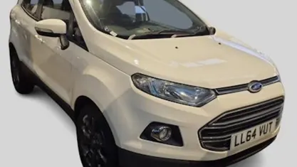 White Used 2014 Ford Ecosport Titanium SUV | £4,250 (Fair price)