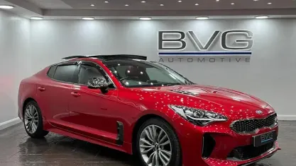 Used Kia Stinger GT-Line S 247 HP (181 kW) 2018 Red Hatchback