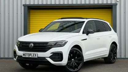 Used VW Touareg Black Edition 286 HP (210 kW) 2022 White SUV
