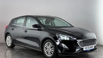 Used Ford Focus Titanium 125 HP (91 kW) 2020 Black Hatchback