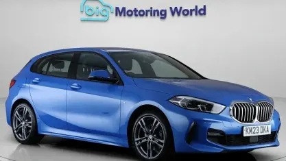 Used BMW 118 M Sport 136 HP (100 kW) 2023 Blue Hatchback