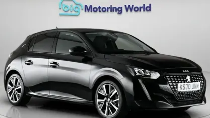 Used Peugeot 208 Allure 102 HP (75 kW) 2021 Black Hatchback