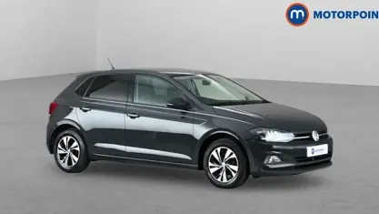 Begagnad VW Polo Match 95 HK (69 kW) 2020 Grå Halvkombi