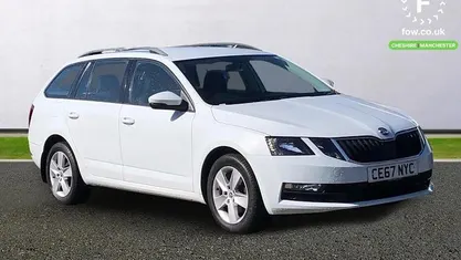 Used Skoda Octavia SE 150 HP (110 kW) 2017 White Estate