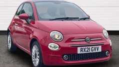 Red Used 2021 Fiat 500 Lounge Hatchback | £8,900 (Fair price)