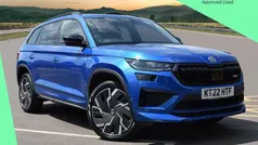 Blue Used 2022 Skoda Kodiaq vRS SUV | £30,900 (Fair price)