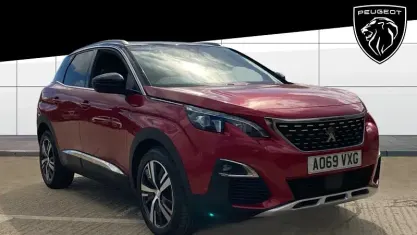 Used Peugeot 3008 GT-line 181 HP (133 kW) 2020 Red SUV