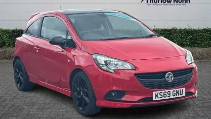 Used Vauxhall Corsa SRi 75 HP (55 kW) 2019 Lava red Hatchback