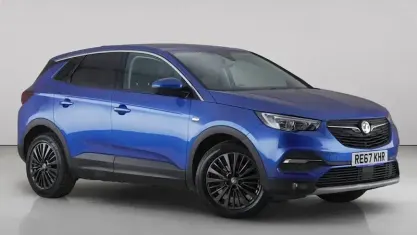 Used Vauxhall Grandland X S 131 HP (96 kW) 2018 Blue SUV