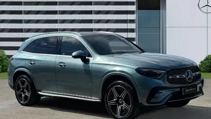 Used Mercedes GLC300e AMG line 313 HP (230 kW) 2025 Silver SUV