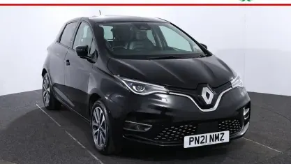 Used Renault Zoe GT-Line 100 kW (136 HP) 2021 Black Hatchback