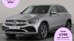 Silver Used 2021 Mercedes GLC220 AMG line Estate | £26,595 (Fair price)