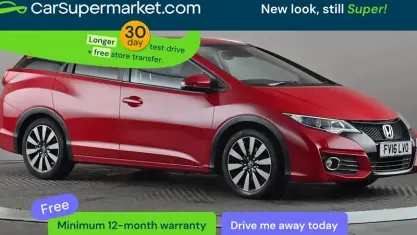 Begagnad Honda Civic SR 141 HK (103 kW) 2016 Kombi