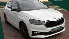 Candy white black magic pearl effect Used 2022 Skoda Fabia Colour Edition Hatchback | £13,650 (Fair price)