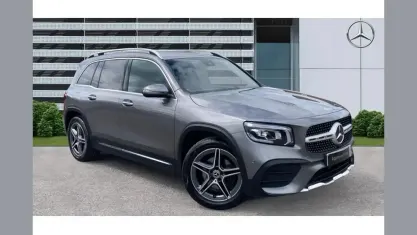 Second-hand Mercedes GLB200 AMG Line Premium 163 CP (119 kW) 2022 Gri SUV