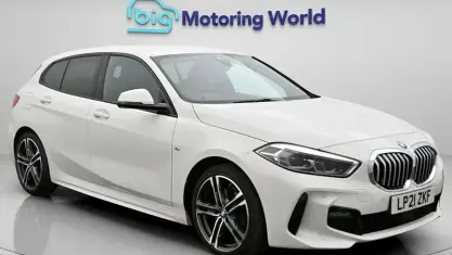 Used BMW 118 M Sport 136 HP (100 kW) 2021 White Hatchback