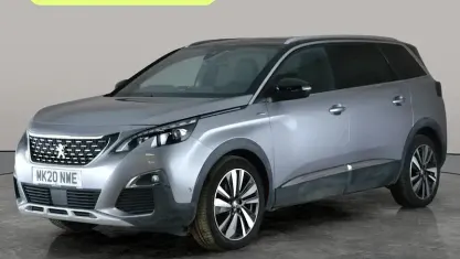 Begagnad Peugeot 5008 Premium 131 HK (96 kW) 2020 Grå Minibuss