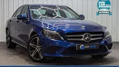 Blue Used 2019 Mercedes C200 Sedan | £16,795 (Fair price)