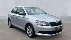Brilliant silver Used 2018 Skoda Fabia SE Hatchback | £9,910 (Fair price)