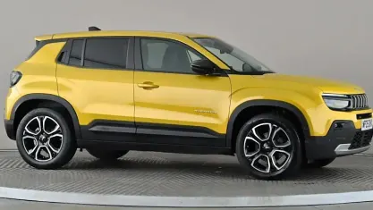 Used Jeep Avenger Summit 101 HP (74 kW) 2025 Yellow SUV