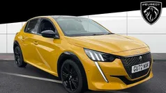 Yellow Used 2022 Peugeot 208 Premium Hatchback | £16,521 (Fair price)