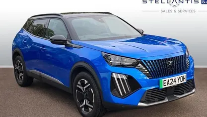 Used Peugeot e-2008 GTi 100 kW (136 HP) 2024 Blue SUV