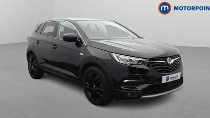 Used Vauxhall Grandland X SRi 131 HP (96 kW) 2021 Black SUV