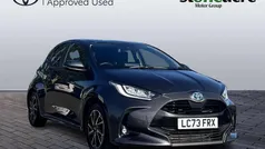 Grey Used 2023 Toyota Yaris Hybrid Design Hatchback | £18,000 (Fair price)
