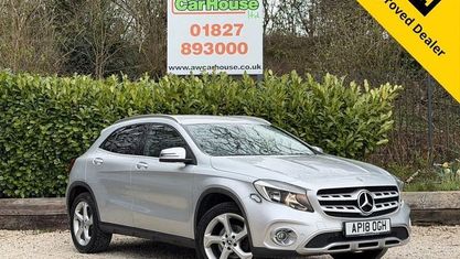 Używany Mercedes GLA200 Executive 156 KM (114 kW) 2018 Srebrny SUV