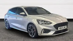 Silver Used 2021 Ford Focus ST-Line X Hatchback | £14,400 (Fair price)