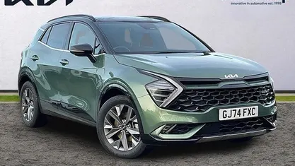 Used Kia Sportage GT-Line S 209 HP (153 kW) 2024 Green SUV