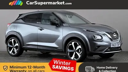 Grey Used 2023 Nissan Juke Tekna SUV | £15,397 (Fair price)