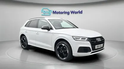 Used Audi Q5 Black Edition 190 HP (139 kW) 2019 White SUV