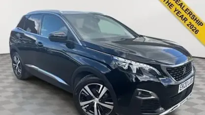 Usado Peugeot 3008 GT-line 131 HP (96 kW) 2020 Preto SUV