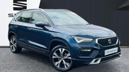 Used Seat Ateca SE Technology 110 HP (80 kW) 2021 Blue SUV