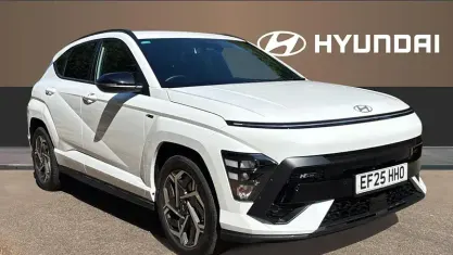 Used Hyundai Kona N Line 129 HP (94 kW) 2025 White SUV