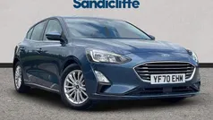 Chrome blue (premium paint) Used 2021 Ford Focus Titanium Hatchback | £12,760 (Good price)