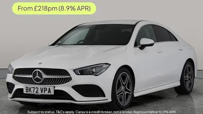 White Used 2022 Mercedes CLA180 AMG line Sedan | £18,082 (Good price)