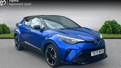 Nebula blue bitone Used 2022 Toyota C-HR Sport SUV | £21,290 (Fair price)