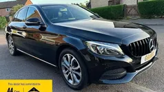 Black Used 2015 Mercedes C220 Sedan | £9,480 (Fair price)