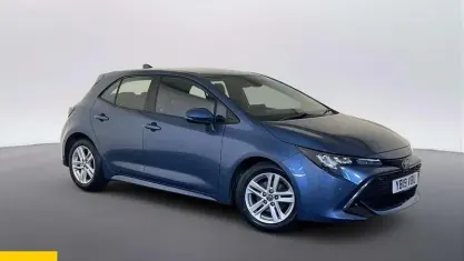Used Toyota Corolla 116 HP (85 kW) 2019 Blue Hatchback