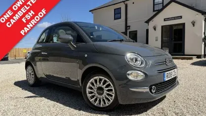 Used Fiat 500 Lounge 69 HP (50 kW) 2018 Grey Hatchback